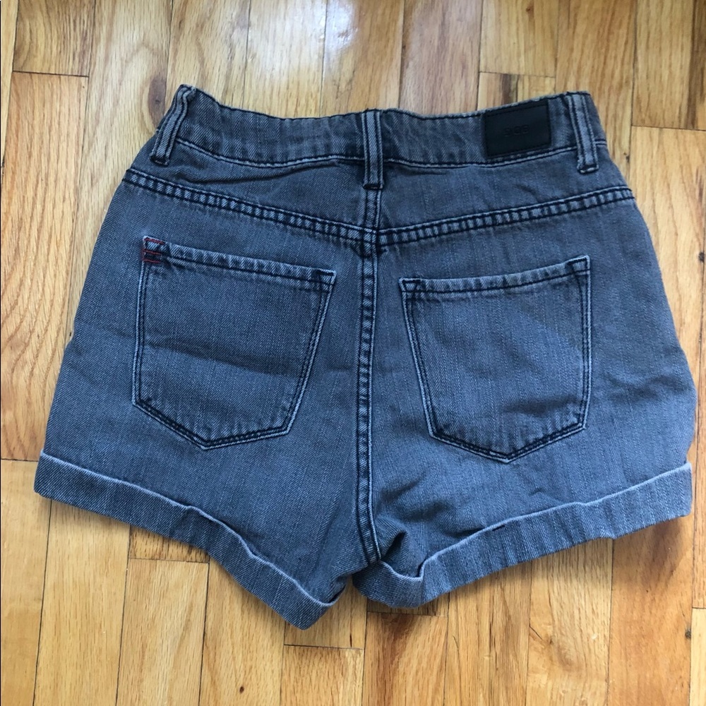 BDG Urban Outfitters High Rise Foxy Grey Shorts 25 - Picture 2 of 12